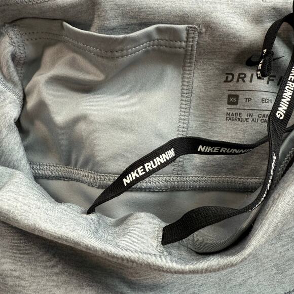 Nike Dri-FIT Grey Yoga Leggings Women’s XS Stretch High Waist Athletic Pants - Picture 4 of 9